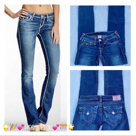 🏆HP 26/31 True Religion ‘BILLY BIG T’ Straight Jeans - Picture 4 of 16